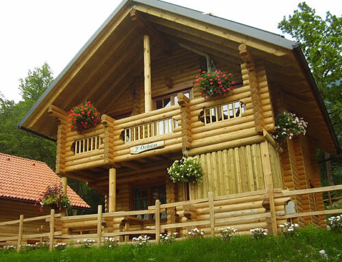 Ökologisches Chalet Kamp Koren (Kobarid, Julische Alpen)